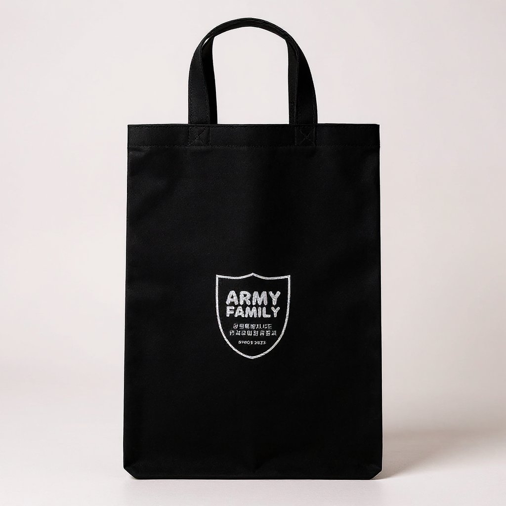ARMY FAMILY 부직포가방 인쇄 제작 (판촉물) 2