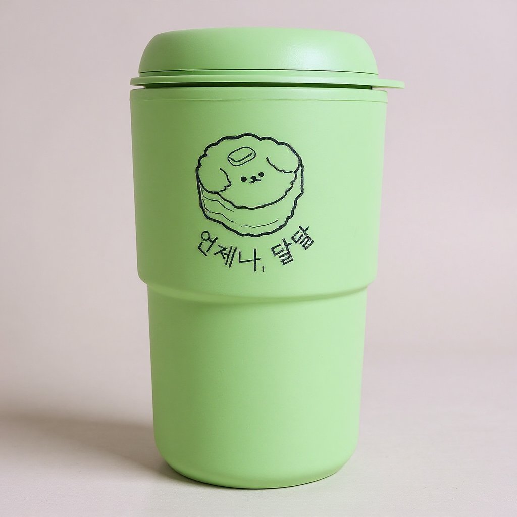 언제나 달달 아이보리 캐릭터 텀블러 인쇄 제작 (판촉물) 2