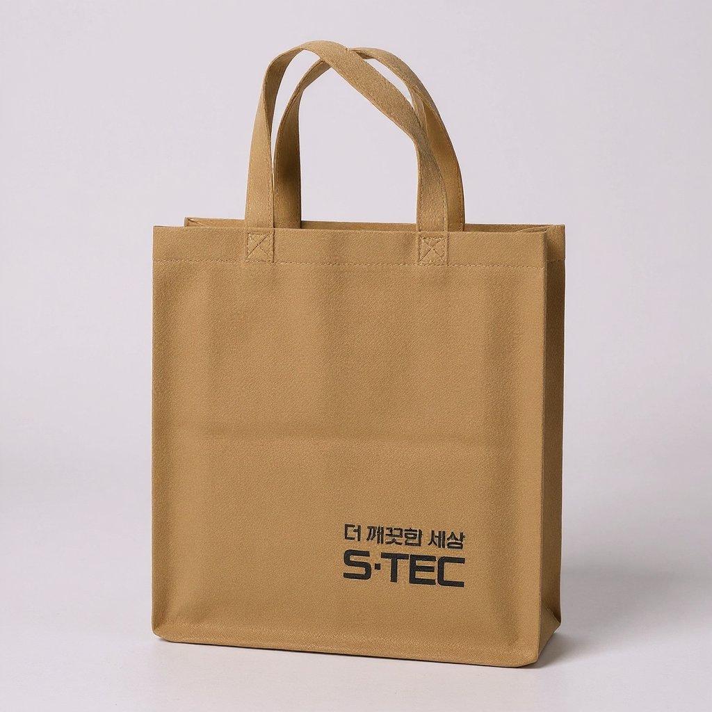 S-TEC 더 깨끗한 세상 부직포가방 인쇄 제작 (판촉물) 2