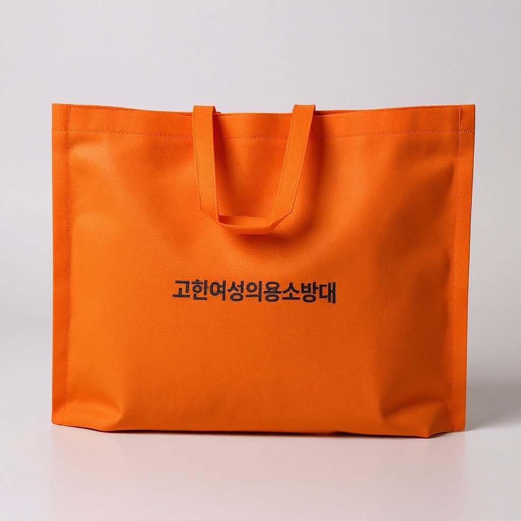 고한여성의용소방대 부직포가방 인쇄 제작 (판촉물) 2